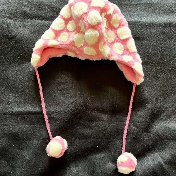 H&M Other - H & M Childs Pink/White Winter Hat